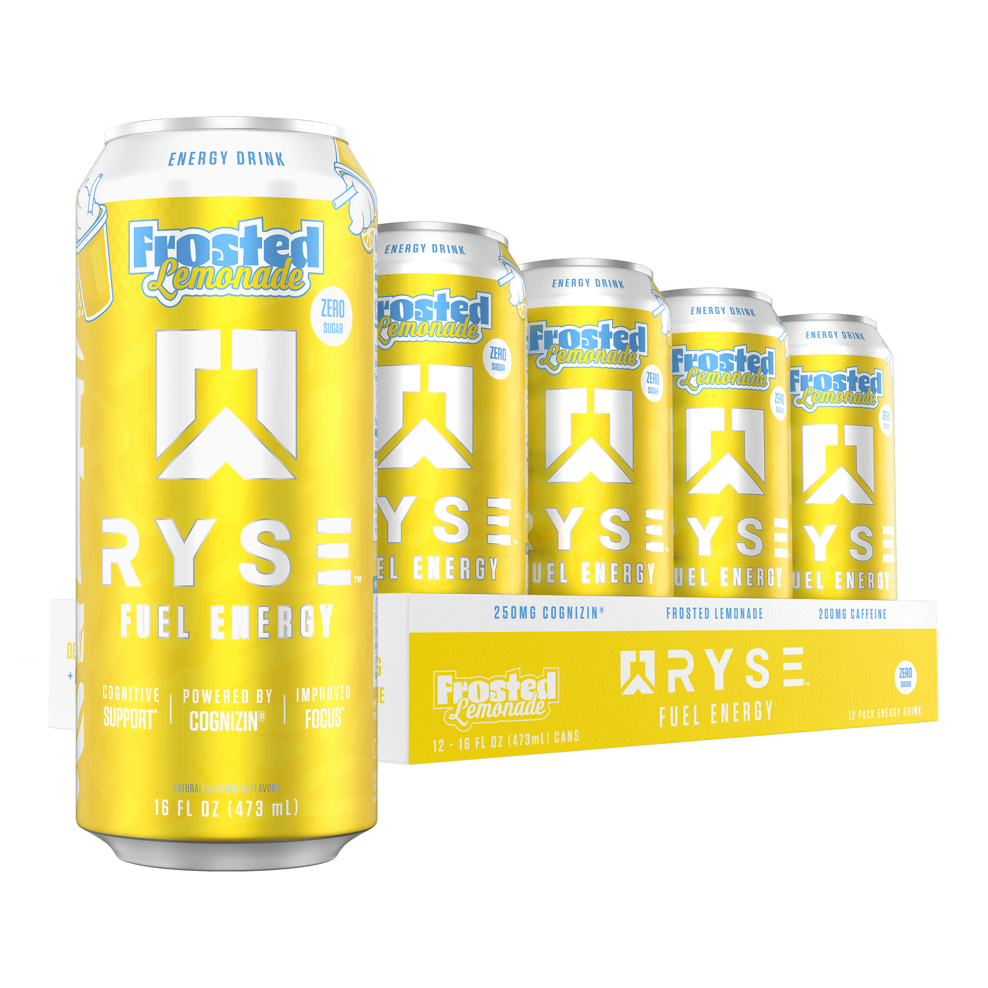 RYSE Fuel Energy Drink Supplements ANG72H