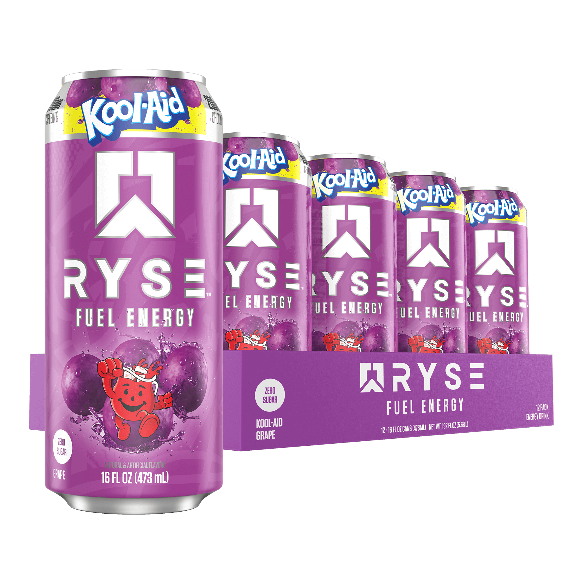RYSE Fuel Energy Drink Supplements ANG72H