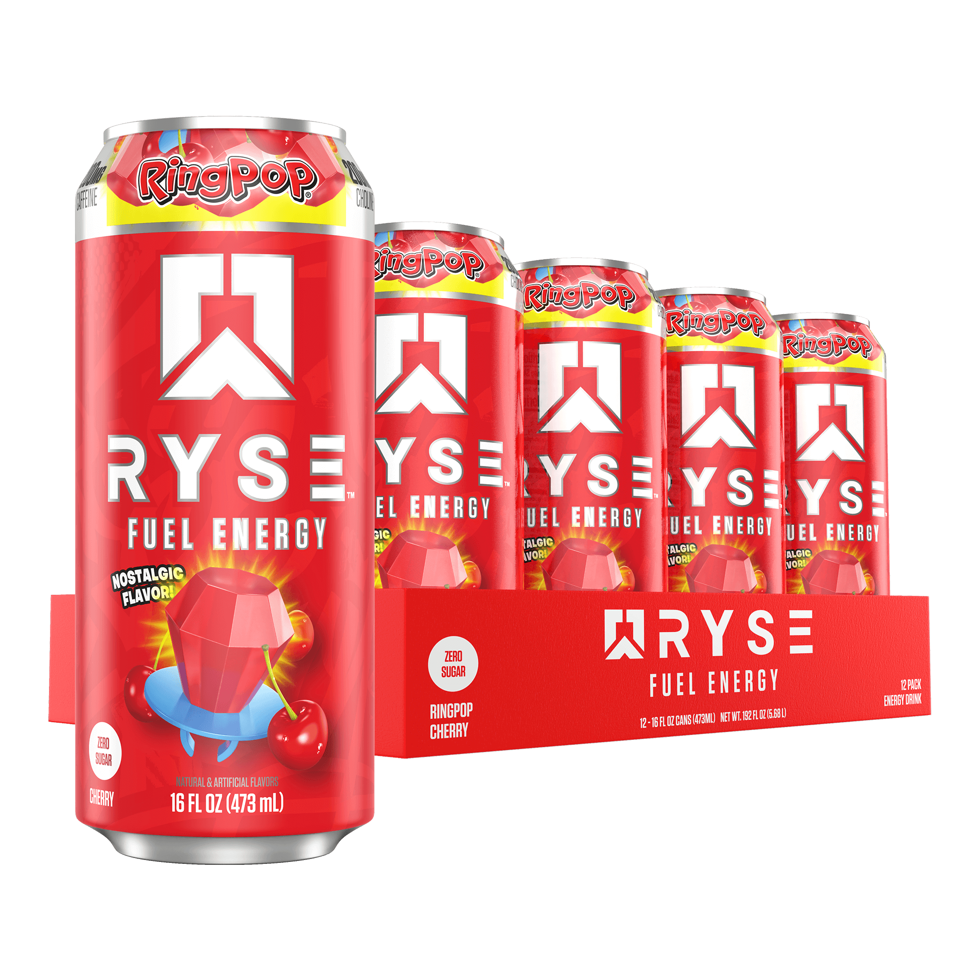 RYSE Fuel Energy Drink Supplements ANG72H