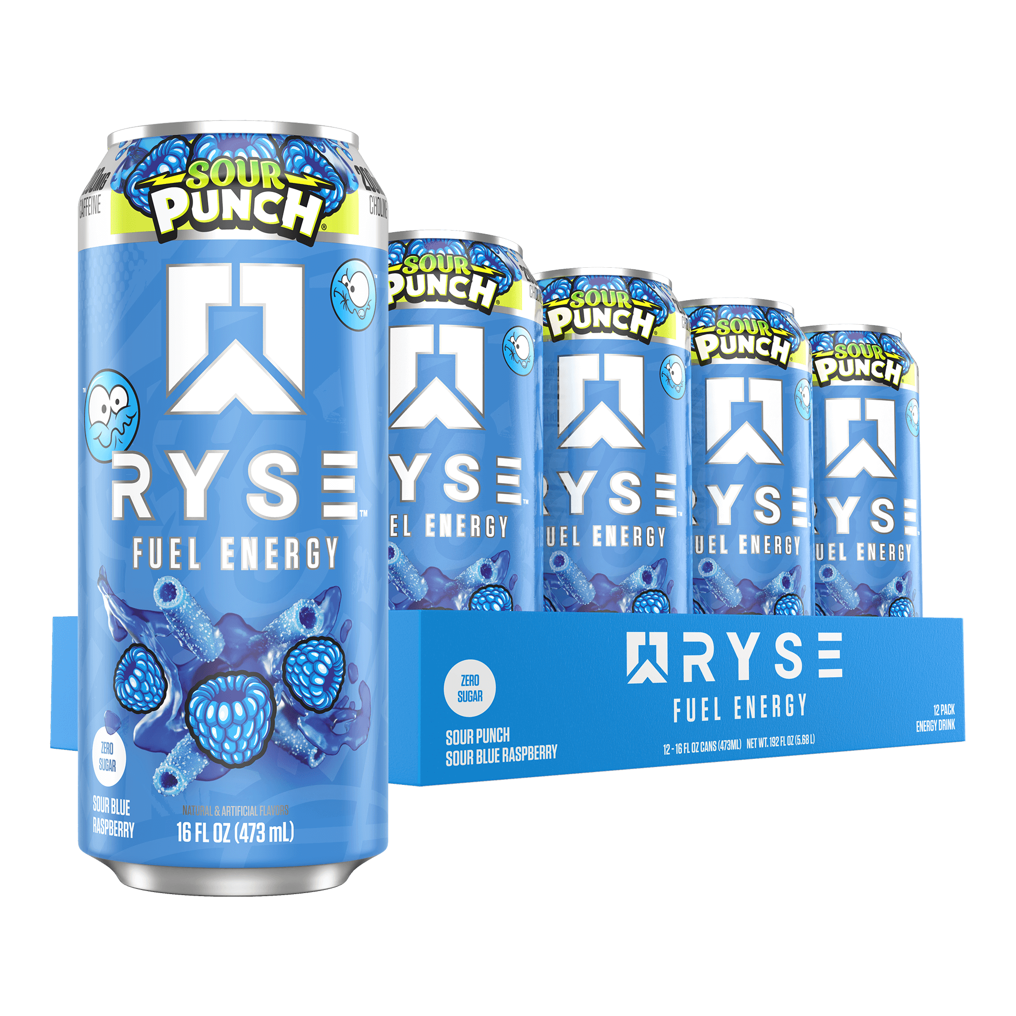 RYSE Fuel Energy Drink Supplements ANG72H