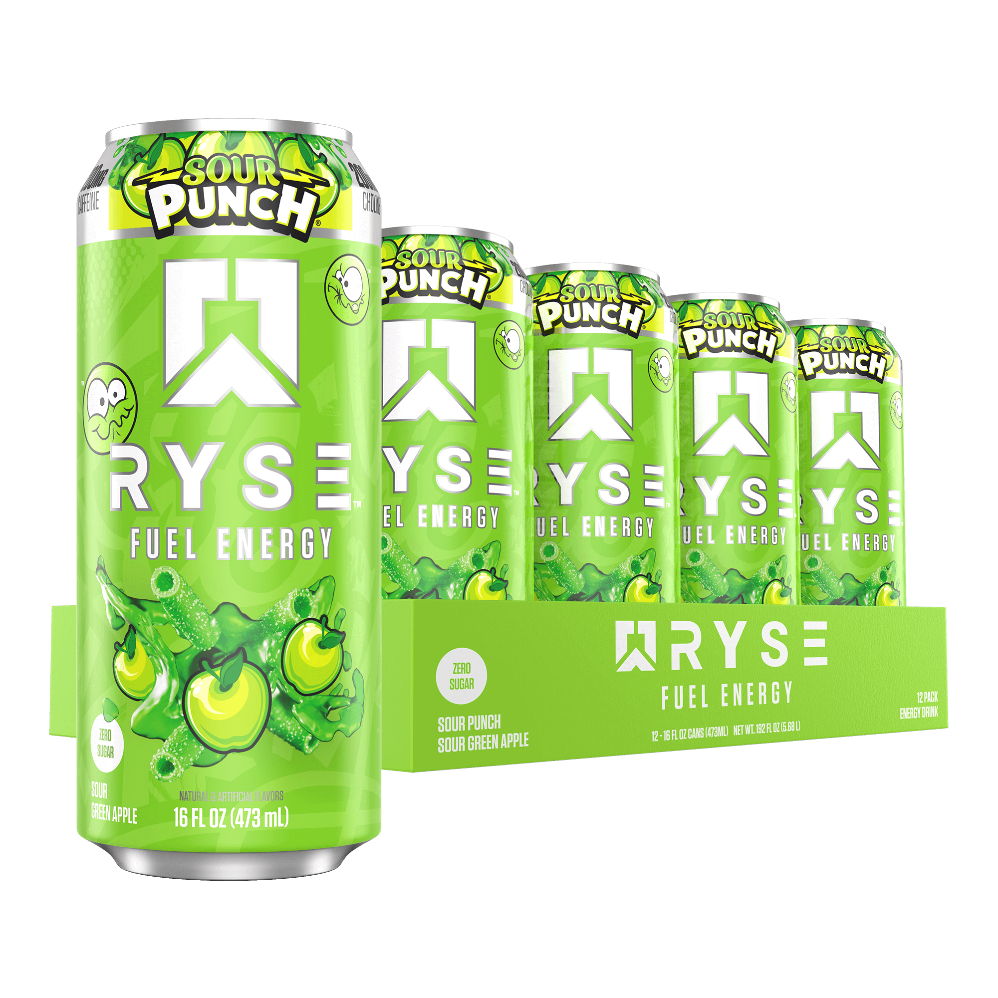 RYSE Fuel Energy Drink Supplements ANG72H