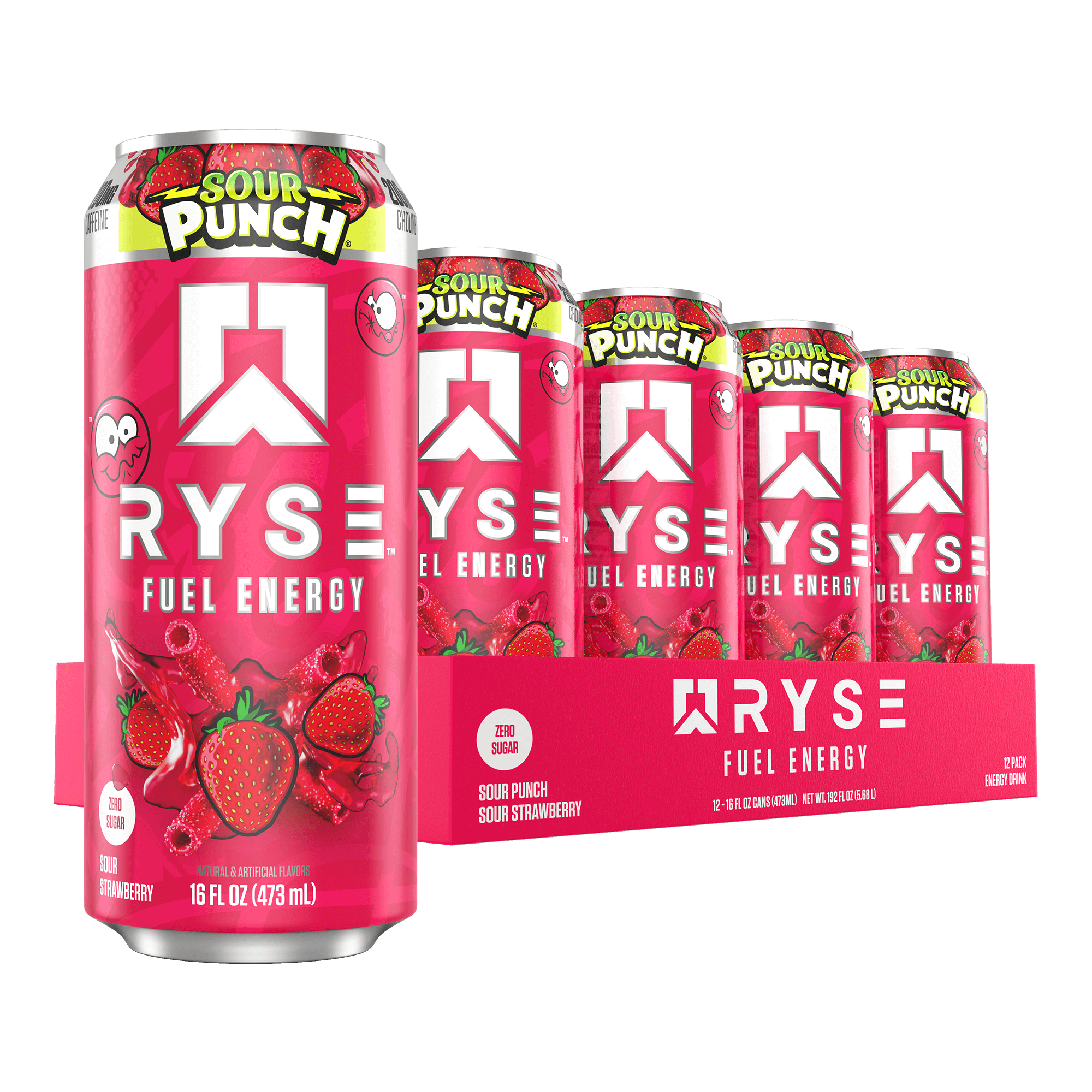 RYSE Fuel Energy Drink Supplements ANG72H